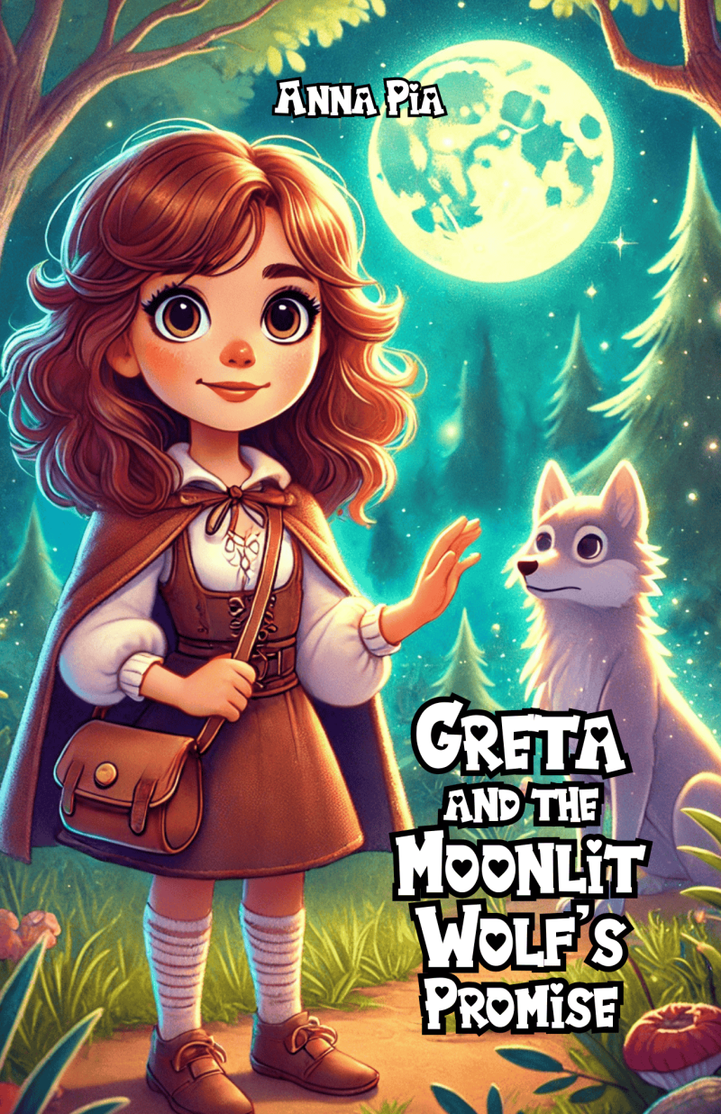 Greta and the Moonlit Wolf’s Promise