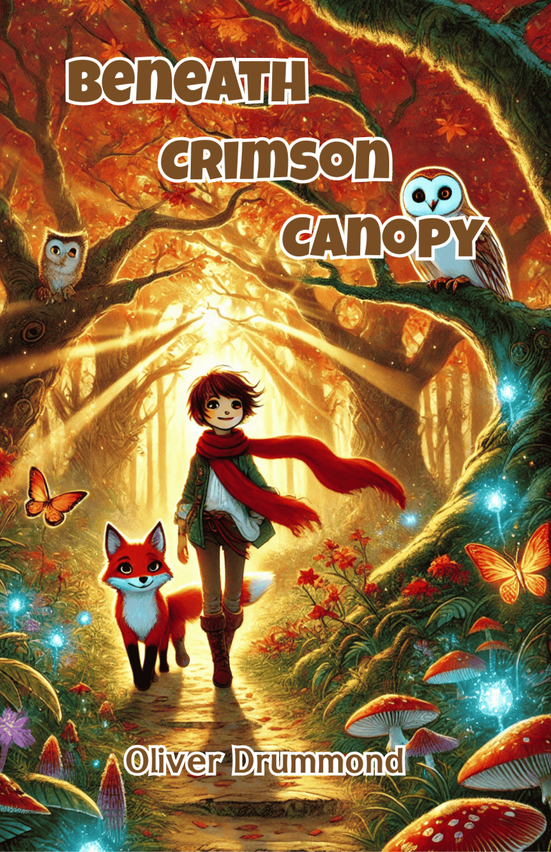 Beneath Crimson Canopy