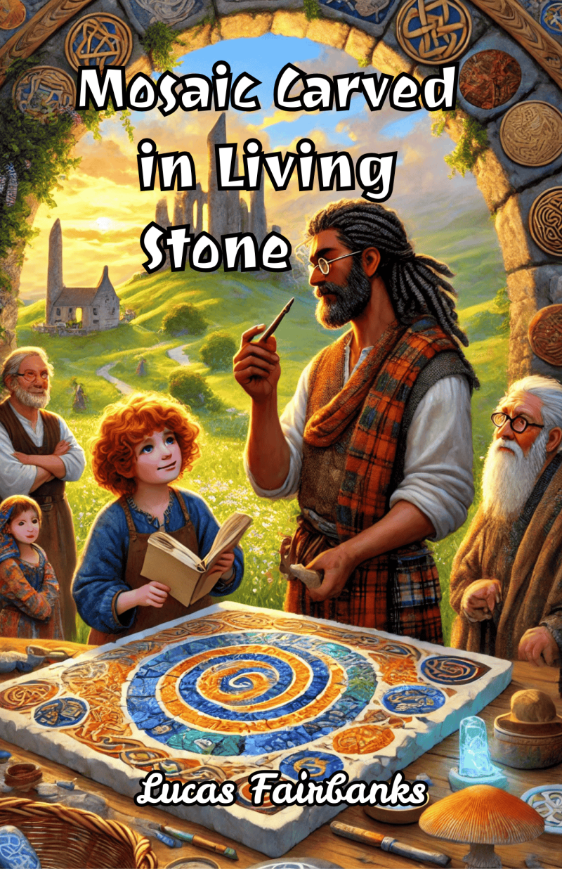 Mosaic Carved in Living Stone