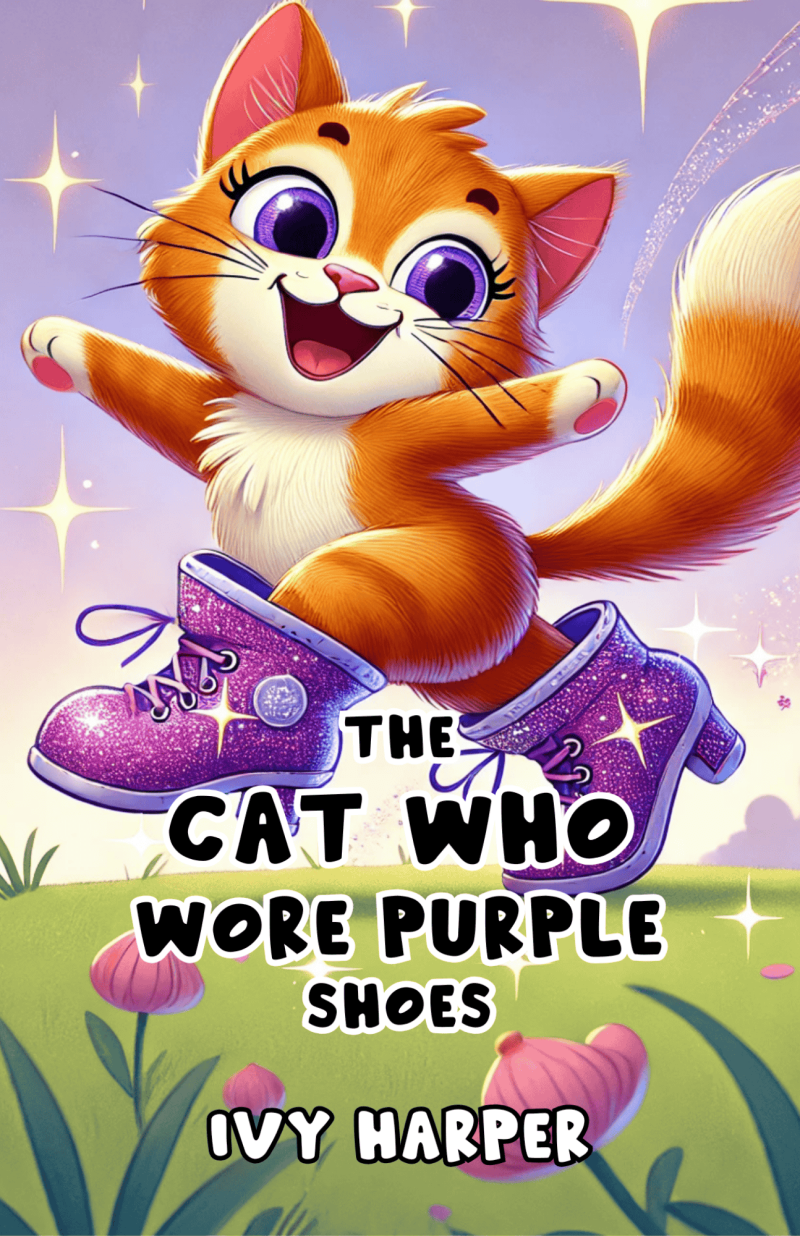 The Cat Who Wore Purple Shoes