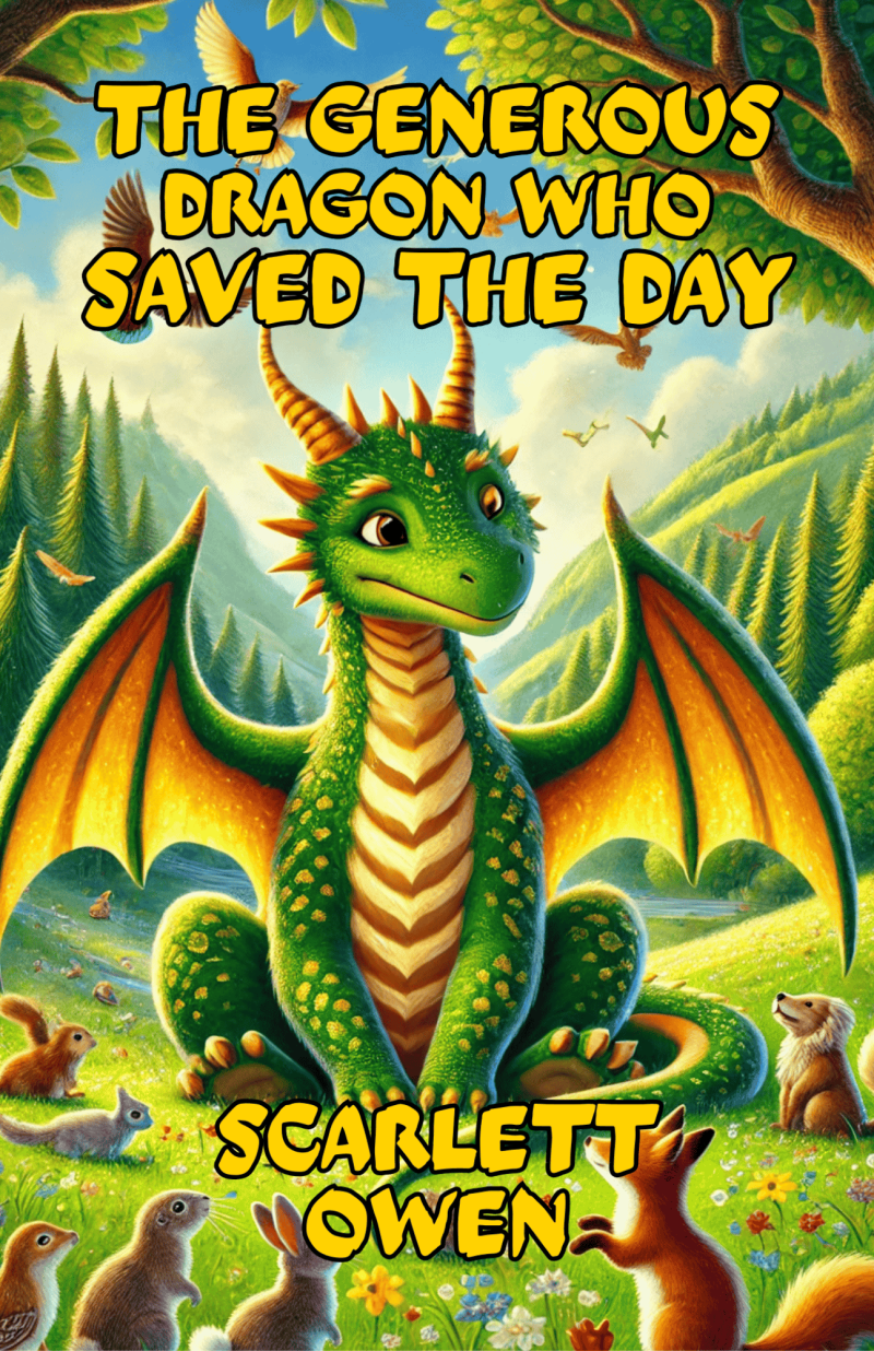 The Generous Dragon Who Saved the Day