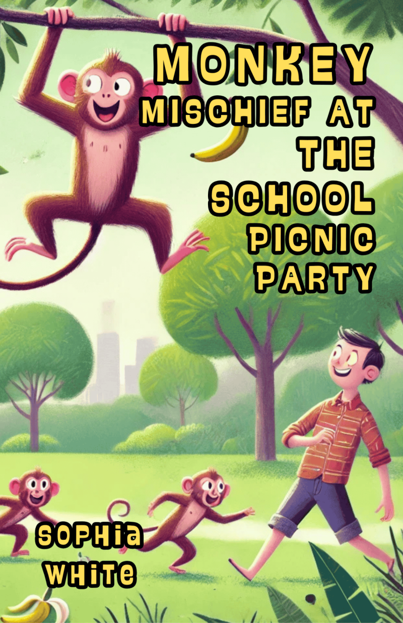 Monkey Mischief at the School Picnic Party