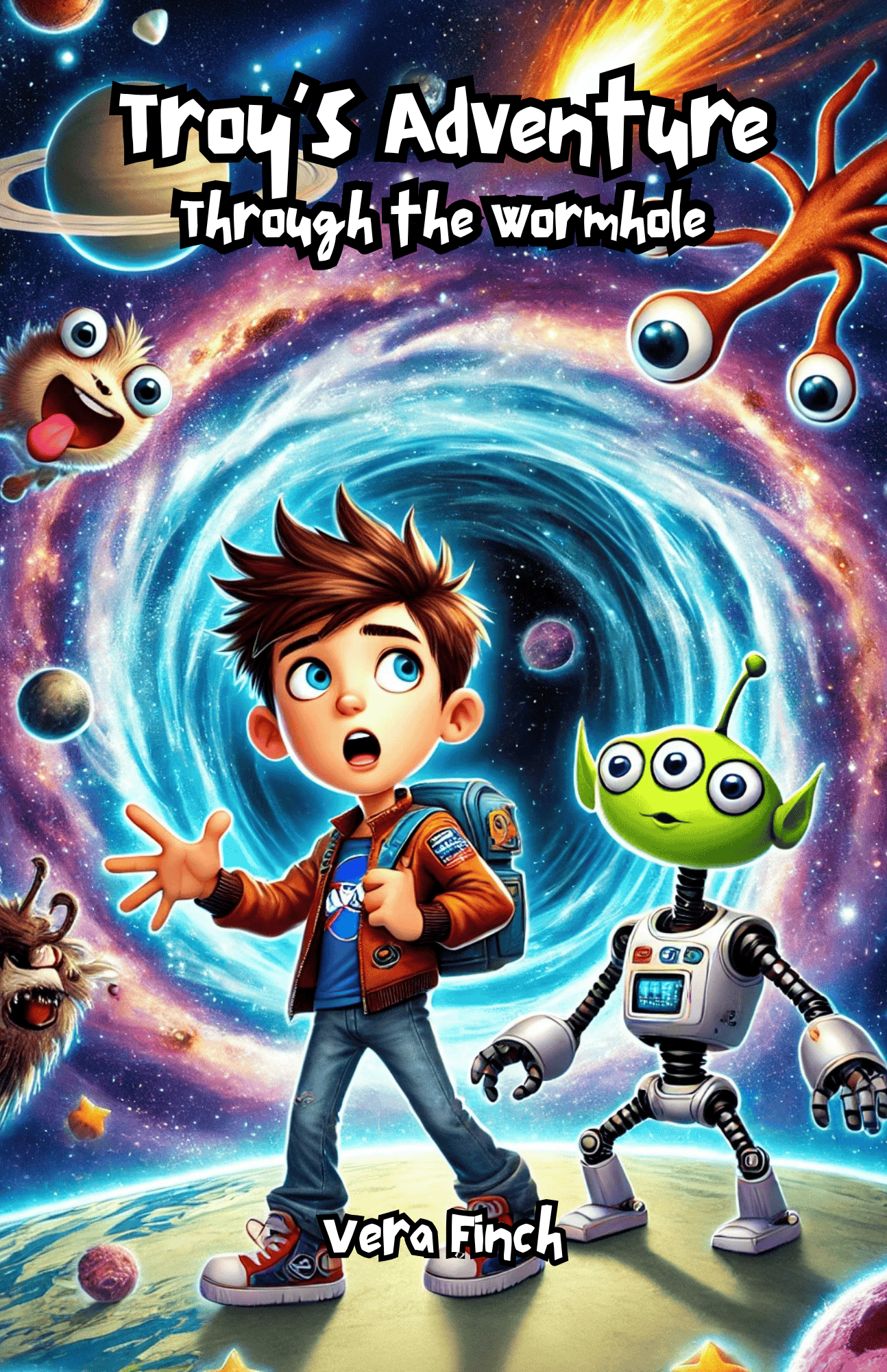 Troy’s Adventure Through the Wormhole