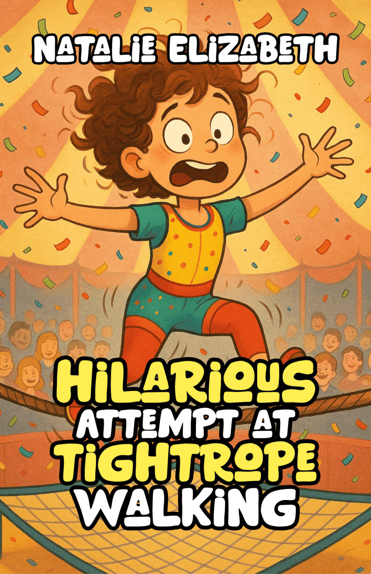 Hilarious Attempt at Tightrope Walking