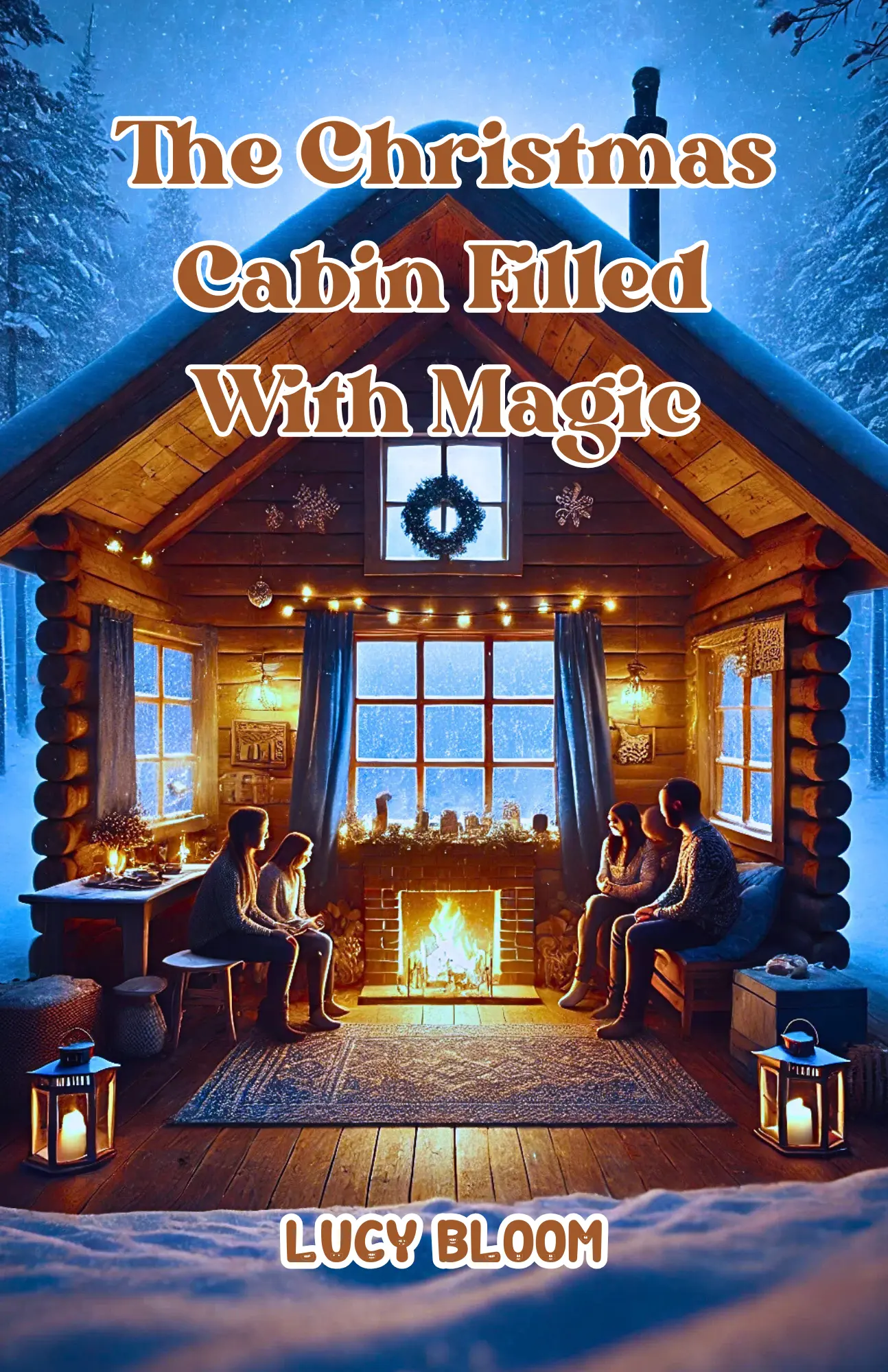 The Christmas Cabin Filled with Magic