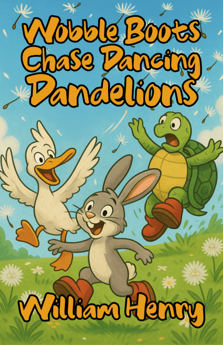 Wobble Boots Chase Dancing Dandelions